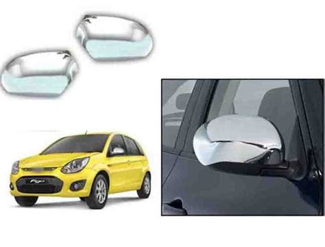 EPE Side Door Mirror Cover Chrome (Set of 2) - Figo for Ford Figo ...