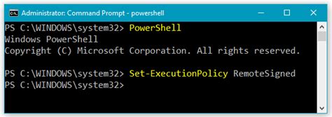 Image result for Set-ExecutionPolicy RemoteSigned