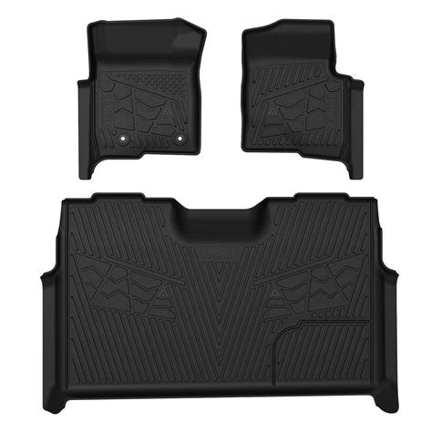 Fit for 2011-2014 Ford F-150 Floor Mats, Fit SuperCrew Cab & Carpet Fl ...