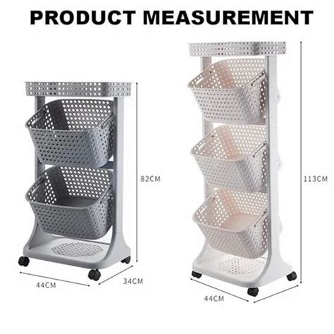 Laundry Basket - Parasnath Clab Multipurpose 4 Layers Storage Basket ...