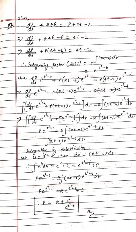 Image result for System of First Order Linear Differential Equation Using Matrix Method Examples
