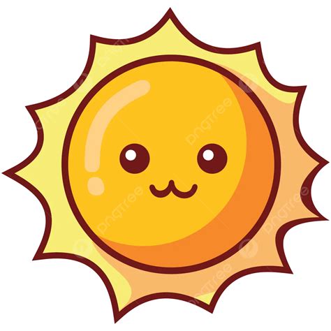 Cute Sun Vector