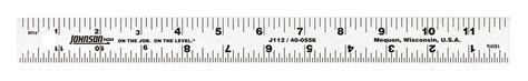 JOHNSON LEVEL, J112, 12 in, Rule - 2H404|J112 - Grainger