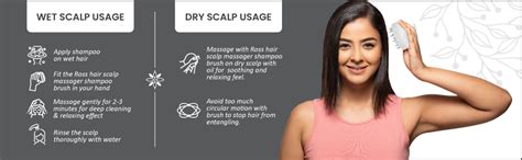 Ross Round Scalp Massager & Shampoo Brush – Soft Bristles for Gentle ...