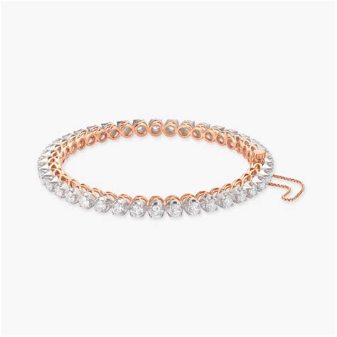 Glittering Cascade Diamond Encrusted Bangle