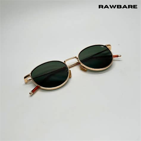 Classic Metal - Green Gold Round Sunglasses - RB2420 - Rawbare — Rawbare