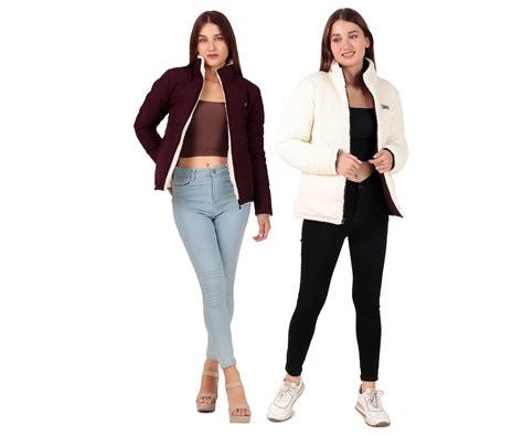 Brazo Reversible Cozy Puffer Women’s Jackets for Winter – Brazo ...