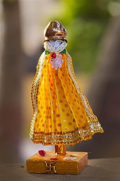 Buy PUNYATVA Readymade Gudhi (Yellow, Medium) / Maharashtrian Festival ...