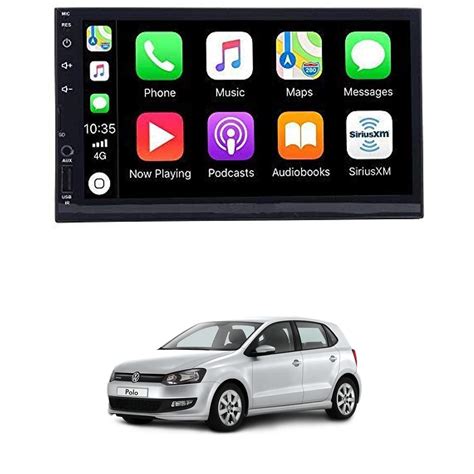 AYW 7 INCH Full Touch Double Din Car Screen Stereo Media Player Audio ...