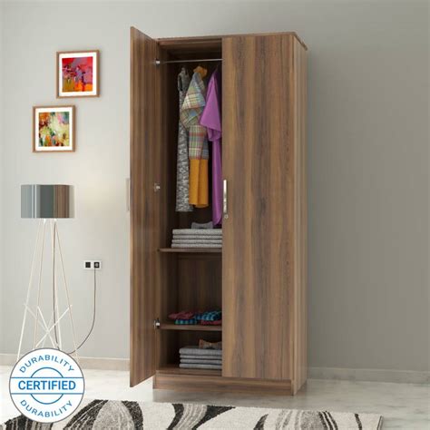 Flipkart Perfect Homes Julian Engineered Wood 2 Door Wardrobe Price in ...