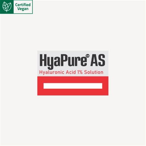HyaPure™ AS (Hyaluronic Acid 1% Solution)