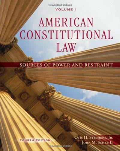 Buy American Constitutional Law: Sources of Power and Restraint: v. 1 ...