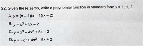 Writing a Polynomial Function Using Zeros 的图像结果