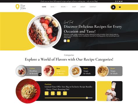 Recipe Blog WordPress Theme For Delicious Recipe Sharing