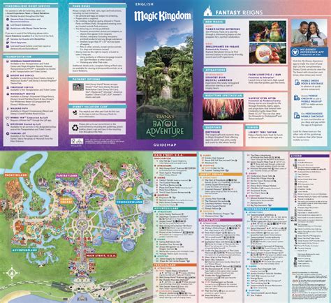 2026 Magic Kingdom Map of Disney World (Printable PDF)