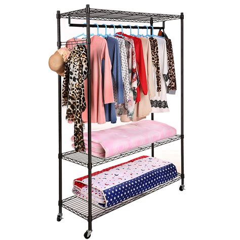 Portable Clothes Racks On Wheels at Glenn Buckley blog