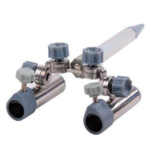 Durable Stainless Double Fishing Rod Holder Complete with Lure & Parts ...