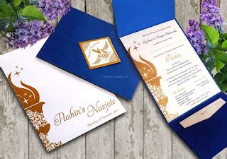 ZINIA JC : Navjote Invitation Card Designs By Zinia JC For The Parsi ...