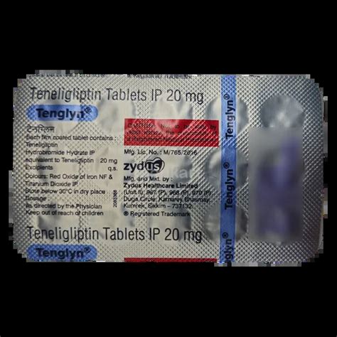 TENGLYN 20MG TABLET 15'S Price, Uses, Side Effects & Substitutes | Medkart