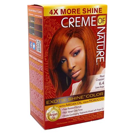Copper Red Hair Color Chart