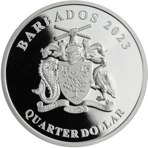 Quarter Dollar, NCLT, Coin Type from Barbados - Online Coin Club