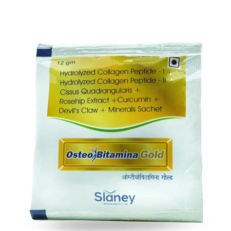 Osteo Bitamina Gold Sachet (Pack of 7) : Amazon.in: Health & Personal Care