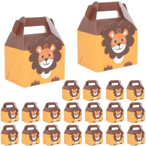 SATYAM KRAFT 20 Pcs Lion Printed Decorative Folding Storage Box For ...
