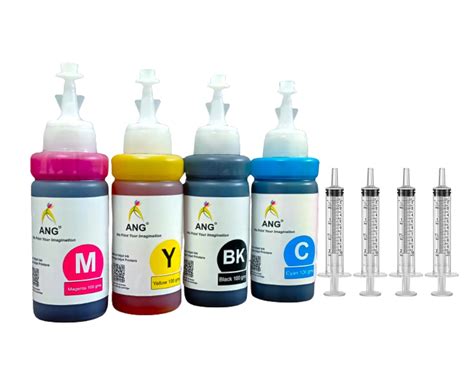 ANG Refill Ink for Canon Pixma E470 All-in-One Printer 100g Each ...