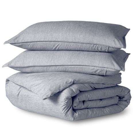 Bare Home Soft Hypoallergenic Microfiber Duvet Cover and Sham Set ...