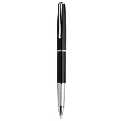 HONGDIAN 320 Black Chromium Rollerball Pen – Bold & Elegant — SWASTIK penn