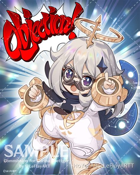 Paimon: Ace Attorney (commission for Corina - Paimon VA) Genshin Impact ...