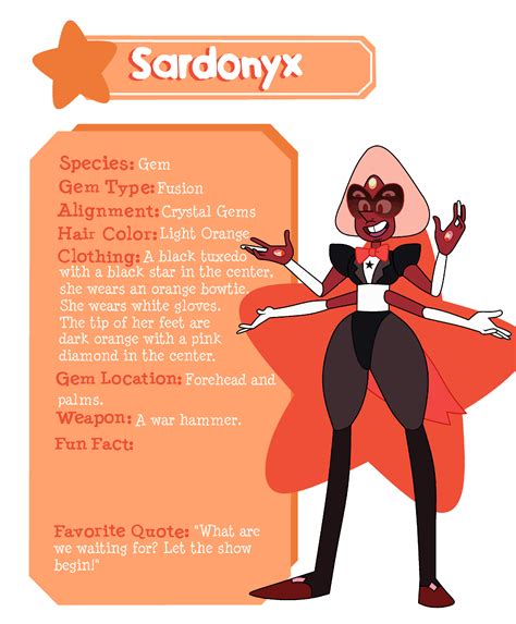 Image - Sardonyx Profile WIP.png | Steven Universe Wiki | FANDOM ...