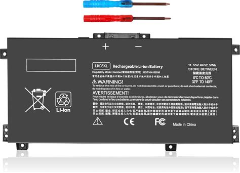 Amazon.com: LK03XL L09281-855 Battery for HP Envy - Fit for HP Envy ...