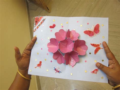 Flower Pop Up Card Tutorial 的图像结果