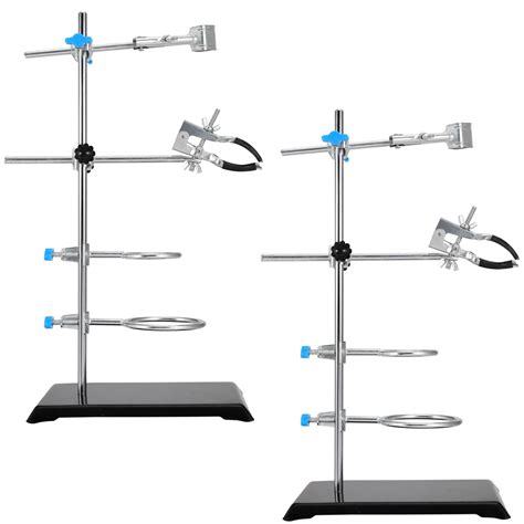 Buy SHEUTSAN 2 Pack 16 Inch Laboratory Lab Stand Set, Lab Stand & Clamp ...
