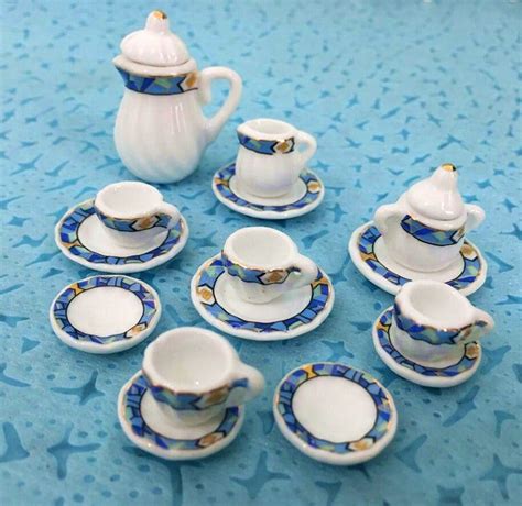 Tea Set 15 Pcs – Miniaturesdecor