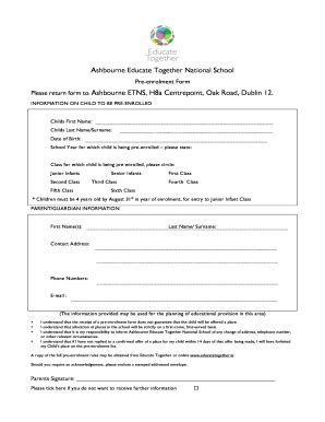 Ashbourne Etns - Fill Online, Printable, Fillable, Blank | pdfFiller