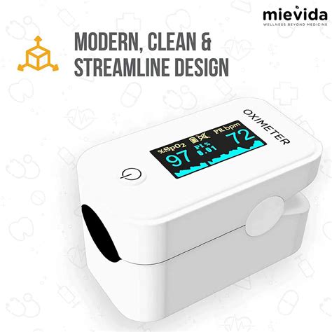 Buy MIEVIDA FINGER TIP PULSE OXIMETER (FDA & CE APPROVED) WITH OLED ...
