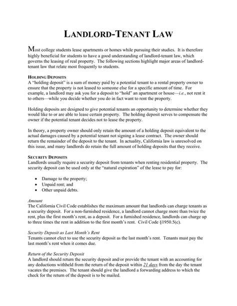 landlord tenant lawyer