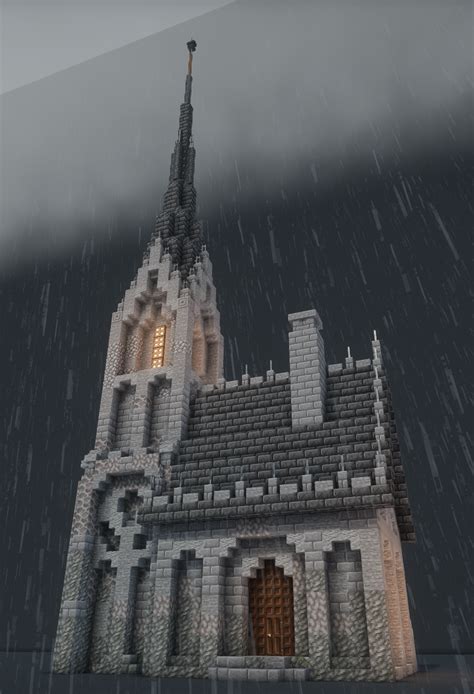 Image result for Gothic Cottage Minecraft Tutorial