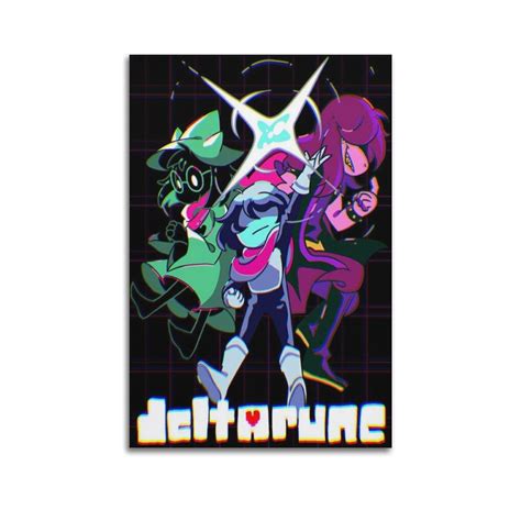 Deltarune Painting Vintage Poster Picture Print Wall Art Poster ...