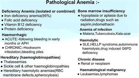 Anemia in pregnancy , definition , causes , pathogenesis, management ...