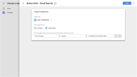 Image result for Button Click Tag Manager