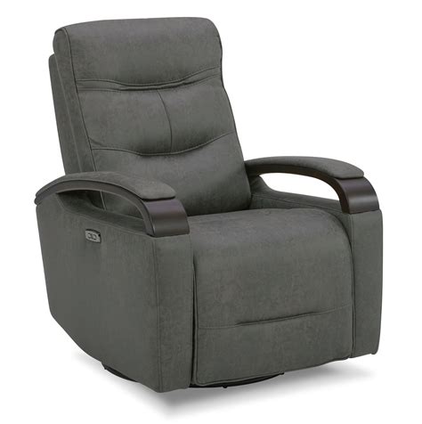 Buy CHITA Power Swivel Glider Rocker Recliner, Fabric, Iron Grey Online ...