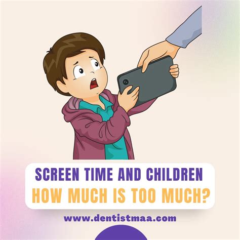 Screen time and children how much is too much – Artofit