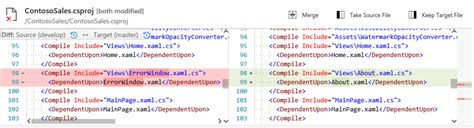 Visual Studio Merging From Remote 的图像结果