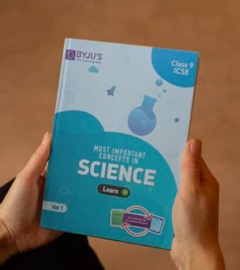 Byjus Class 9 ICSE Science Learn books and Practice books full set ...