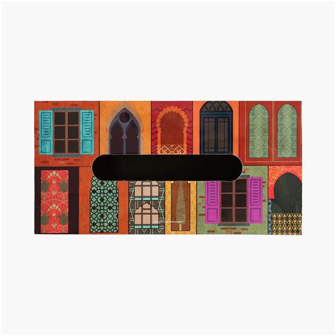 Buy INDIA CIRCUS Mughal Doors Reiteration Tissue Holder from India ...