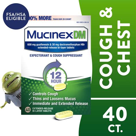 Mucinex Expectorant & Cough Suppressant | Fig App