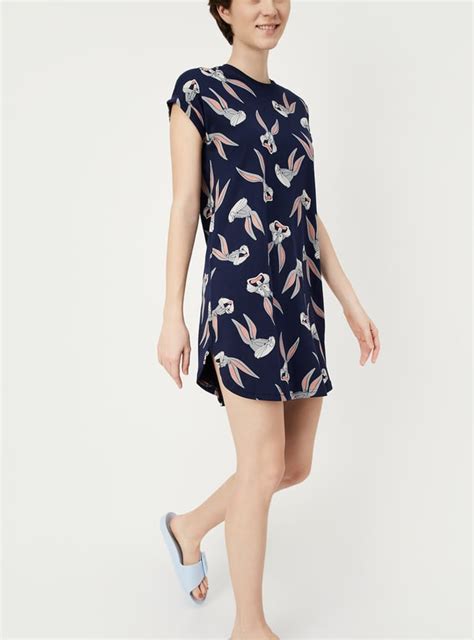 Buy Women Bugs Bunny Print Chemise Online at just Rs. 499.0 ...